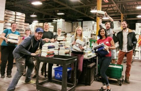 Green Standards makes in-kind donations to Textbooks for change