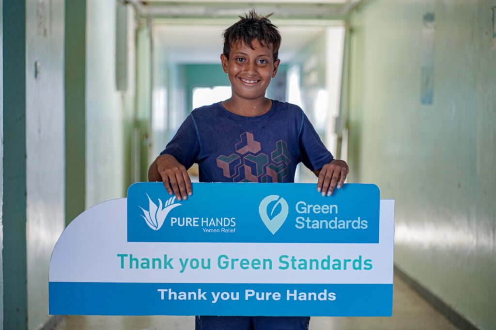 Our furniture donations arrived at medical clinics in Yemen with Pure Hands on behalf of a Fortune 100 client in Seattle, turning corporate surplus into lifesaving support.