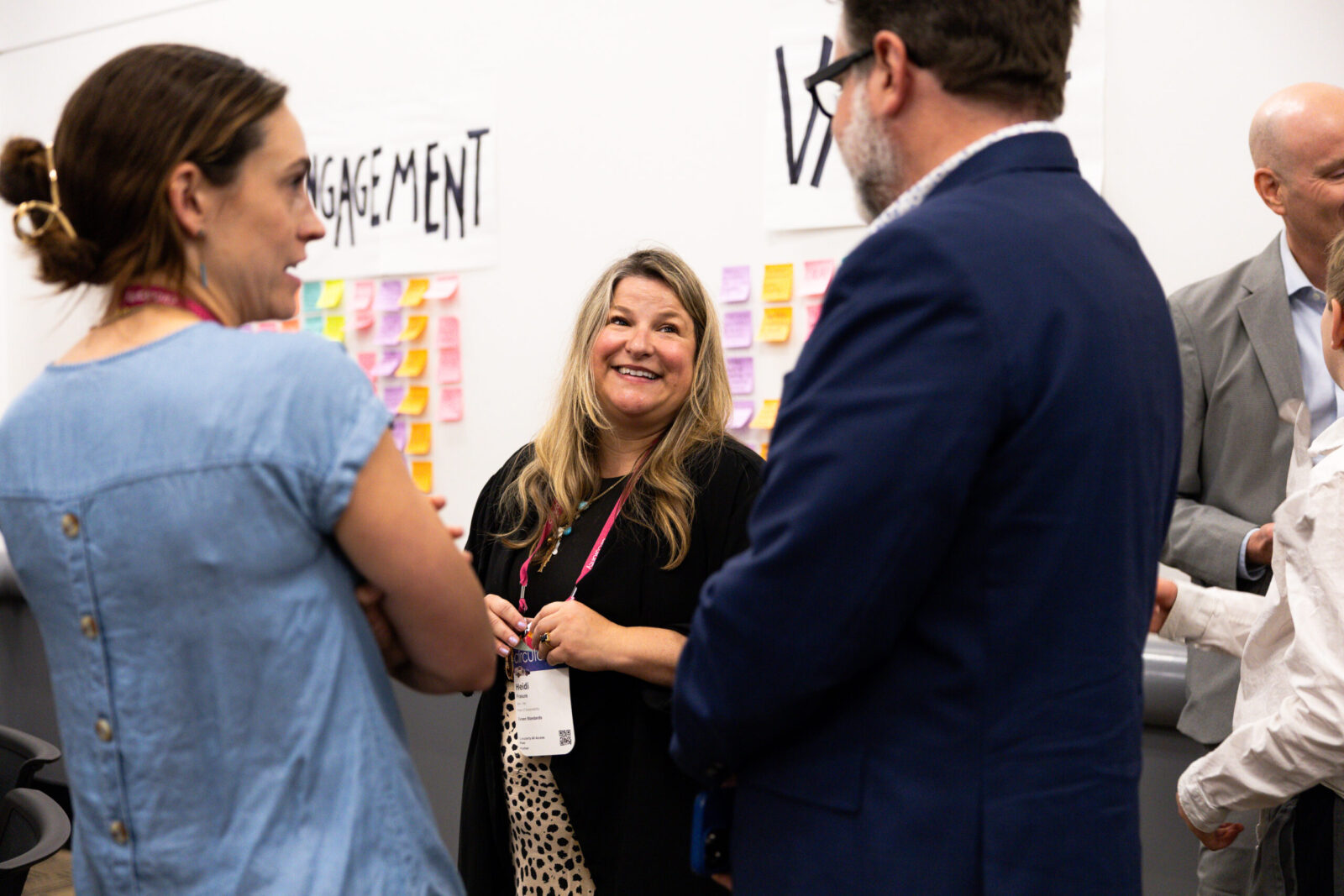 Heidi Frasure and Jim Schneider talking about selling circularity to skeptical stakeholders.