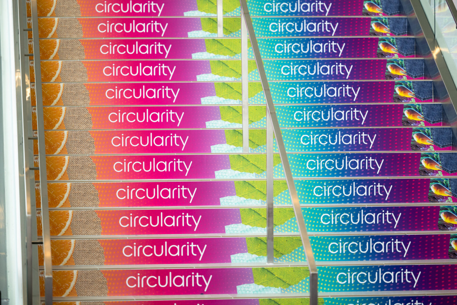 Circular staircase via Trellis Group